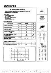 D45H1B datasheet pdf MOSPEC Semiconductor