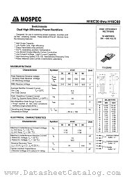 H16C50 datasheet pdf MOSPEC Semiconductor