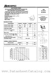 MJ10015 datasheet pdf MOSPEC Semiconductor