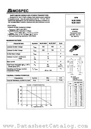 MJE13006 datasheet pdf MOSPEC Semiconductor