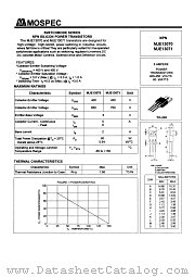 MJE13070 datasheet pdf MOSPEC Semiconductor