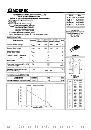 MJE4350 datasheet pdf MOSPEC Semiconductor