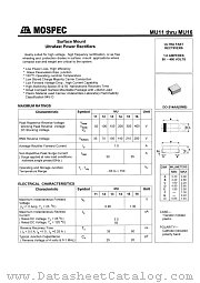 MU12 datasheet pdf MOSPEC Semiconductor