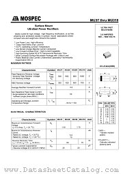 MU39 datasheet pdf MOSPEC Semiconductor