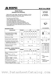MU53 datasheet pdf MOSPEC Semiconductor