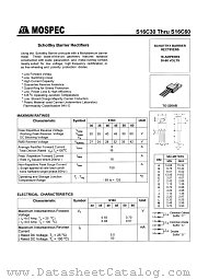 S16C30 datasheet pdf MOSPEC Semiconductor