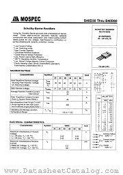 S40D30 datasheet pdf MOSPEC Semiconductor