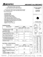 SBD1035CT datasheet pdf MOSPEC Semiconductor