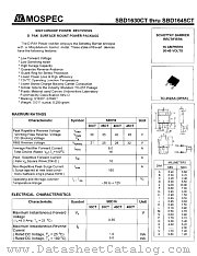 SBD1645CT datasheet pdf MOSPEC Semiconductor