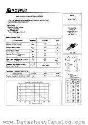 SJE1497 datasheet pdf MOSPEC Semiconductor