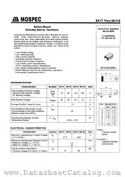 SK17 datasheet pdf MOSPEC Semiconductor
