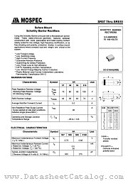 SR59 datasheet pdf MOSPEC Semiconductor