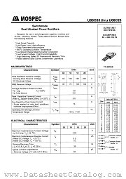 U06C05 datasheet pdf MOSPEC Semiconductor