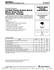 1PMT5920BT3 datasheet pdf Motorola