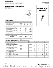 BC560C datasheet pdf Motorola