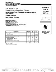 BZX84C22LT1 datasheet pdf Motorola