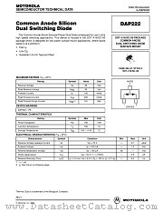 DAP222 datasheet pdf Motorola