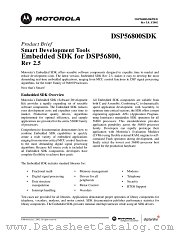 DSP56800SDKPB datasheet pdf Motorola