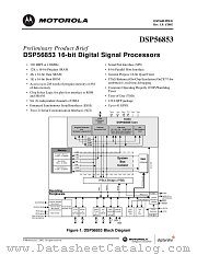 DSP56853PB datasheet pdf Motorola