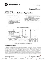 DSP5685XSFPPB datasheet pdf Motorola