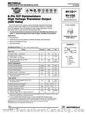 H11D1 datasheet pdf Motorola