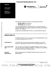 HC908LJ12AD datasheet pdf Motorola