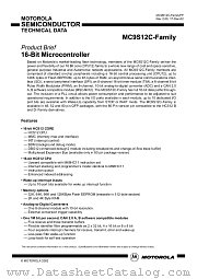 HCS12CFAMILYPP datasheet pdf Motorola