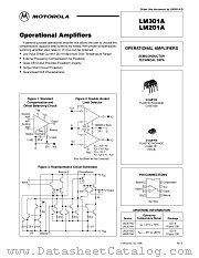 LM301 datasheet pdf Motorola
