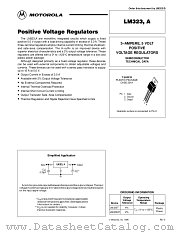 LM323T datasheet pdf Motorola