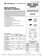 LM324AN datasheet pdf Motorola