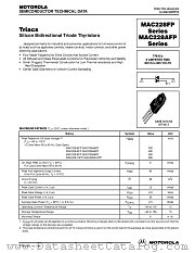 MAC228-6FP datasheet pdf Motorola