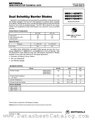 MBD110DWT1 datasheet pdf Motorola