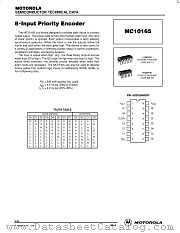 MC10165P datasheet pdf Motorola