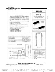 MC14411P datasheet pdf Motorola