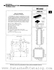 MC14442P datasheet pdf Motorola
