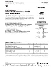 MC14468 datasheet pdf Motorola