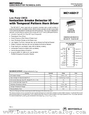 MC145017 datasheet pdf Motorola