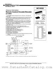 MC145030DW datasheet pdf Motorola