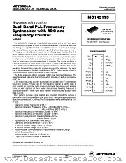 MC145173 datasheet pdf Motorola