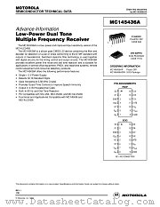 MC145436ADW datasheet pdf Motorola