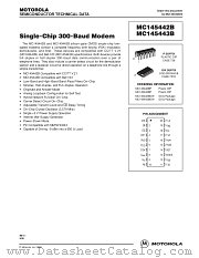 MC145442B datasheet pdf Motorola