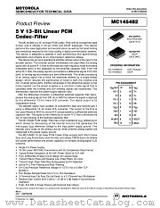 MC145482 datasheet pdf Motorola