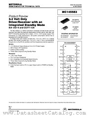 MC145583VF datasheet pdf Motorola