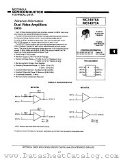 MC14576AF datasheet pdf Motorola