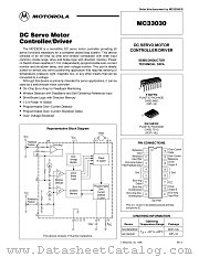 MC33030P datasheet pdf Motorola