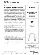 MC33099 datasheet pdf Motorola