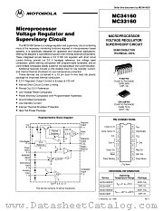 MC34160DW datasheet pdf Motorola