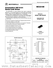 MC33199D datasheet pdf Motorola