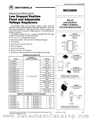 MC33269D-12 datasheet pdf Motorola