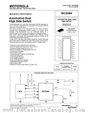 MC33289 datasheet pdf Motorola